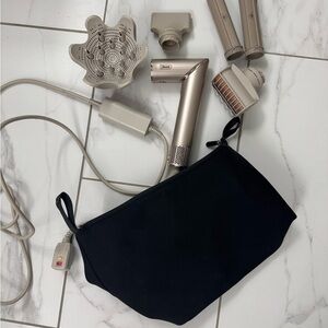 Shark Air wrap Hair Dryer Set with Black and Tan Accessories